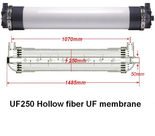 UF250 Hollow Fiber UF Membrane Module