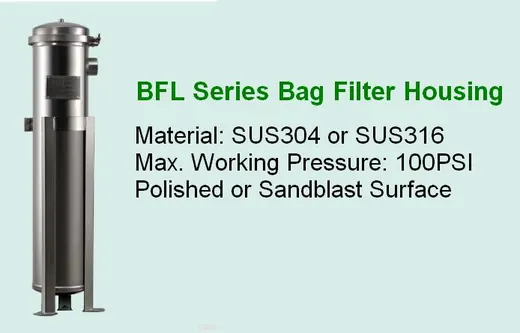 BFL Series Bag Filter Housing view 1