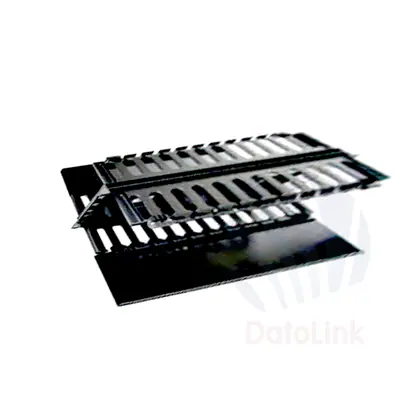 2U 12 Port Dual Sided Cable Management