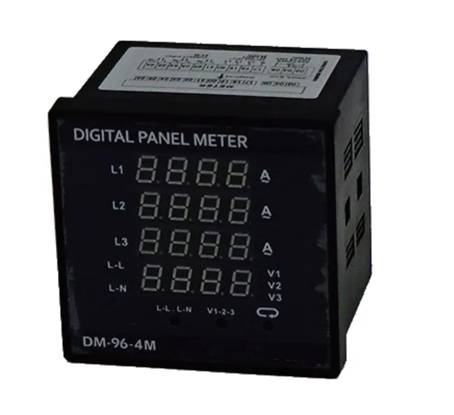 Digital 3phase 4wires Voltmeter Ammeter - Digital Panel Meters