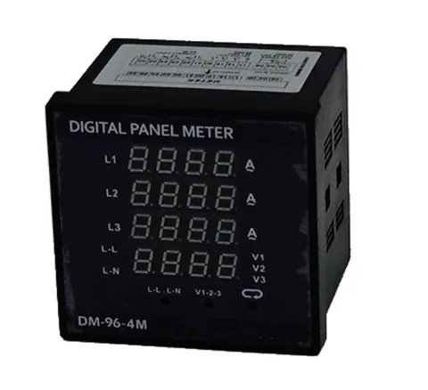 Digital 3phase 4wires Voltmeter Ammeter