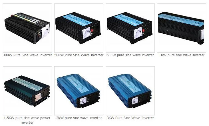 Pure Sine Wave Inverter specification