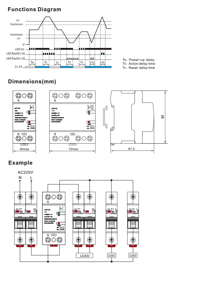 Voltage Protector specification