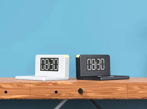 Wirelss Charger with Alarm Clock
