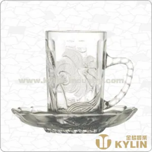 Glass Cup & saucer(JL-BD5478) JL-BD5478