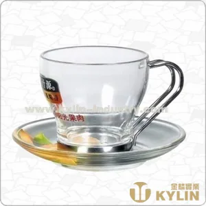 Glass Cup & saucer(JL-BD8174) JL-BD8174