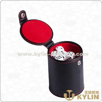 Leather Dice cup(JL-LDC003-B) JL-LDC003-B