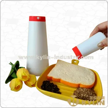Plastic Salt Dispenser Sal&Pep Set-011