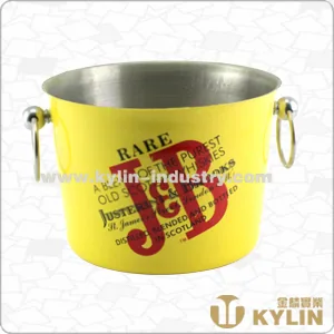 SS Ice Bucket with Handle JL-ICE003-E