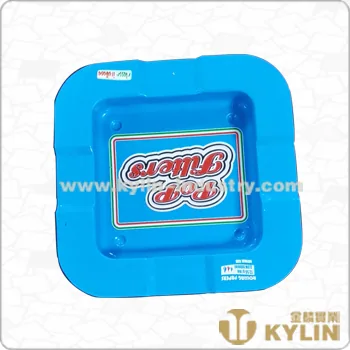 Tin Square Ashtray