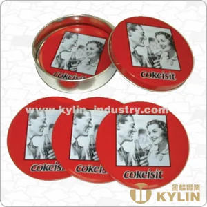 Tinplate Coaster JL-COA003-A