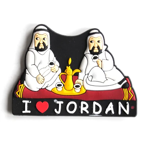 Souvenir Tourists Jordan Costmized Fridge Magnets RC-TS20