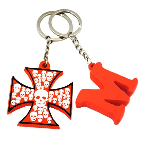 Tourism Souvenir Gifts Rubber Key Chains RC-KC04