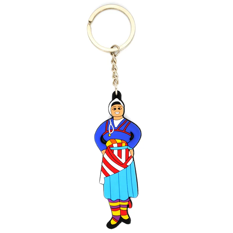 Tourism Souvenir Plastic Key Chains RC-KC06