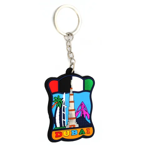 Tourists Promotion Gifts Plastic Key Chains RC-KC09