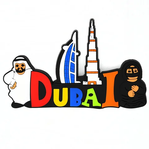 Tourists Souvenir for Dubai Fridge Magnets RC-TS16