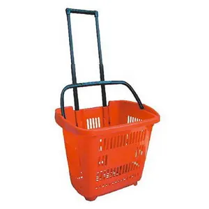 SBP04 Wheeled Shopping Basket