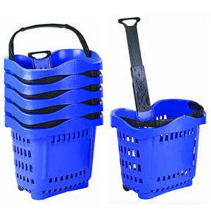 SBP08 Wheeled Shopping Basket