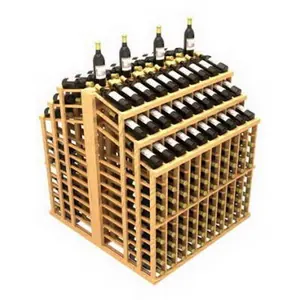 WWR04 Wine Wood Rack