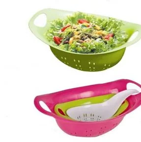 3PC Gripper Colander Set WK0009
