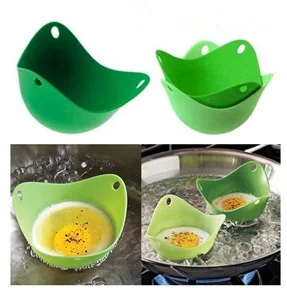 Silicone Egg Poacher Cook Poach Pods WK0053